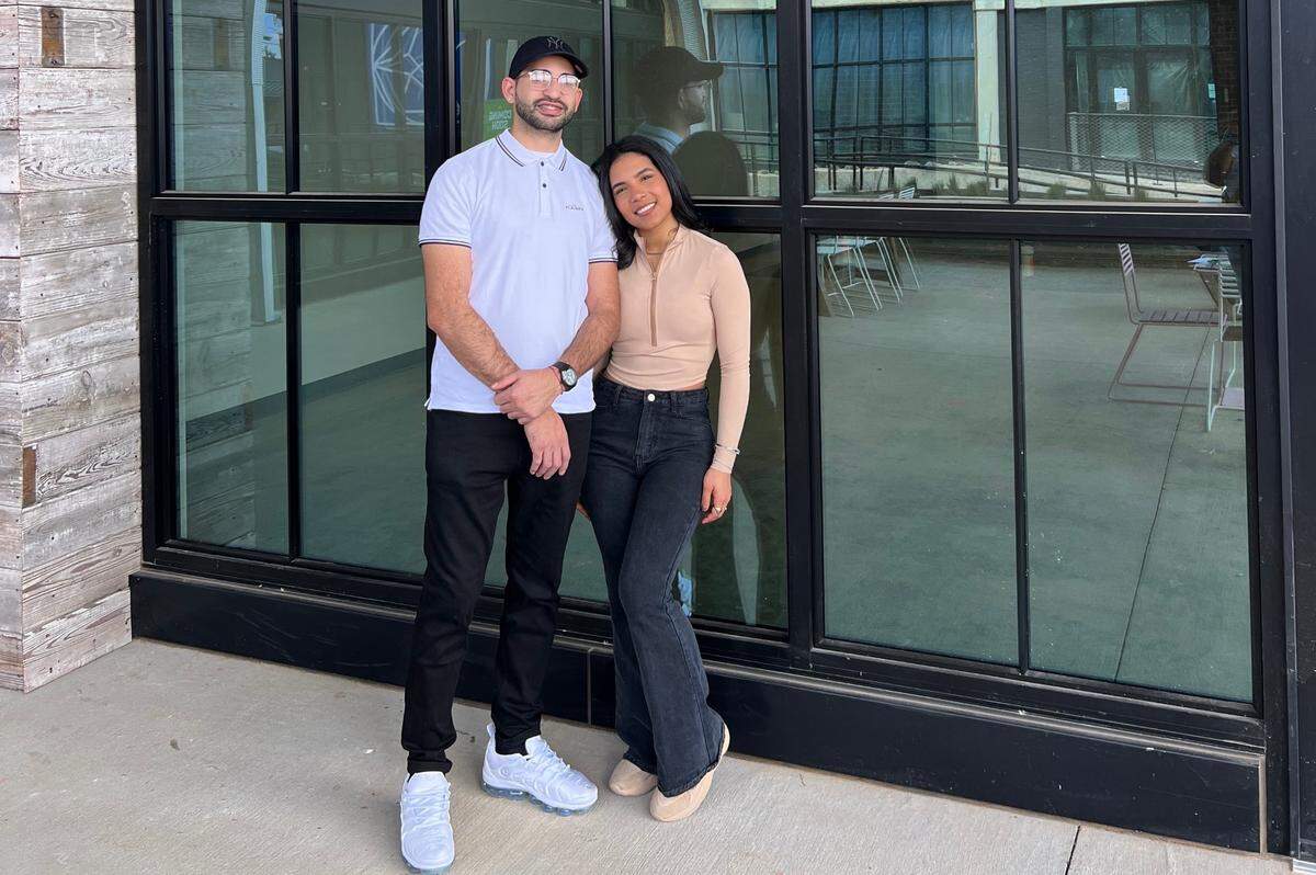 CEO Cristopher Collado and COO Jariana Maria of Halal Street Food.