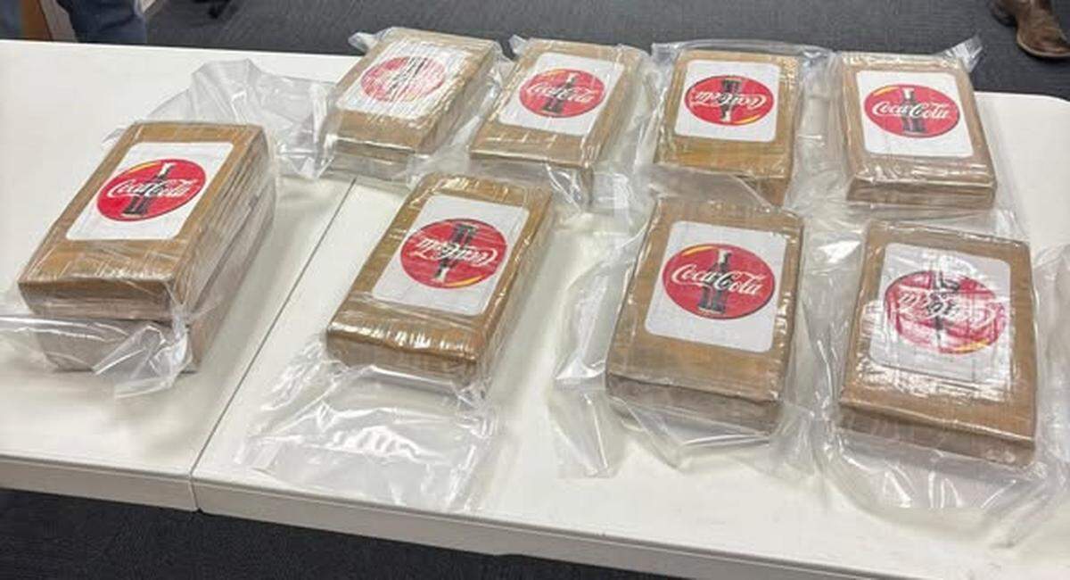 A traffic stop led to the arrest of a tourist from Texas accused by NC police of traveling with a suitcase full of cocaine.