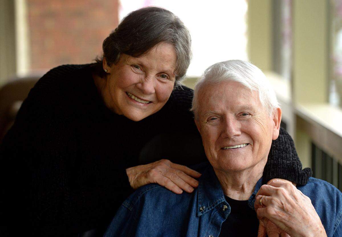 Eleanor and Lee Rose at their south Charlotte home on Friday, March 26, 2021. Lee Rose led the Charlotte 49ers to the Final Four in 1977. He died on April 5, 2022, at age 85.