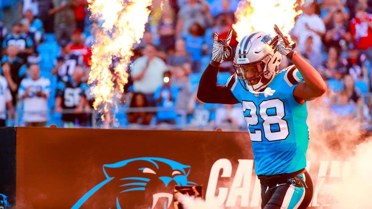 Carolina Panthers defensive back Rashaan Gaulden (28) will see significant time at safety against the Cincinnati Bengals because of Da’Norris Searcy’s second concussion in five weeks.