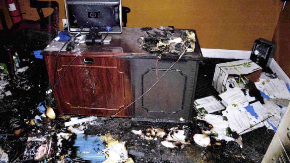 A 2017 fire at the Beatties Ford Road office of Rush Tax Service of Charlotte destroyed company records and client tax returns. Authorities said it was intentionally set and took place on the very day company owner Tina Wells was to turn over documents to Internal Revenue Service investigators.