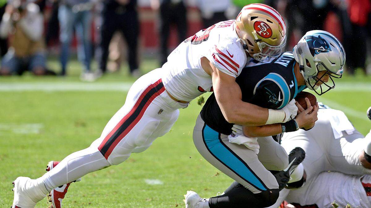 Analysis: In prove-it test vs. undefeated 49ers, Panthers flunk in every way possible