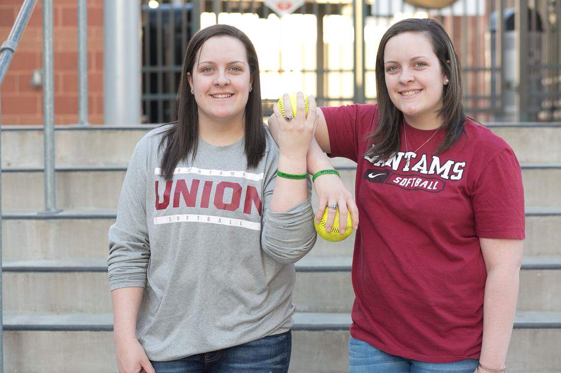 Mia and Mallory Stokes were identical and inseparable twins who grew up in northwest Charlotte and played softball at Lincoln Charter High in Denver, N.C., and then briefly at USC Union in college. In 2020, Mia (left) was killed by an allegedly drunk driver in Spartanburg. Her teammate Grace Revels was also killed in the wreck. Mallory Stokes (right) survived the crash.