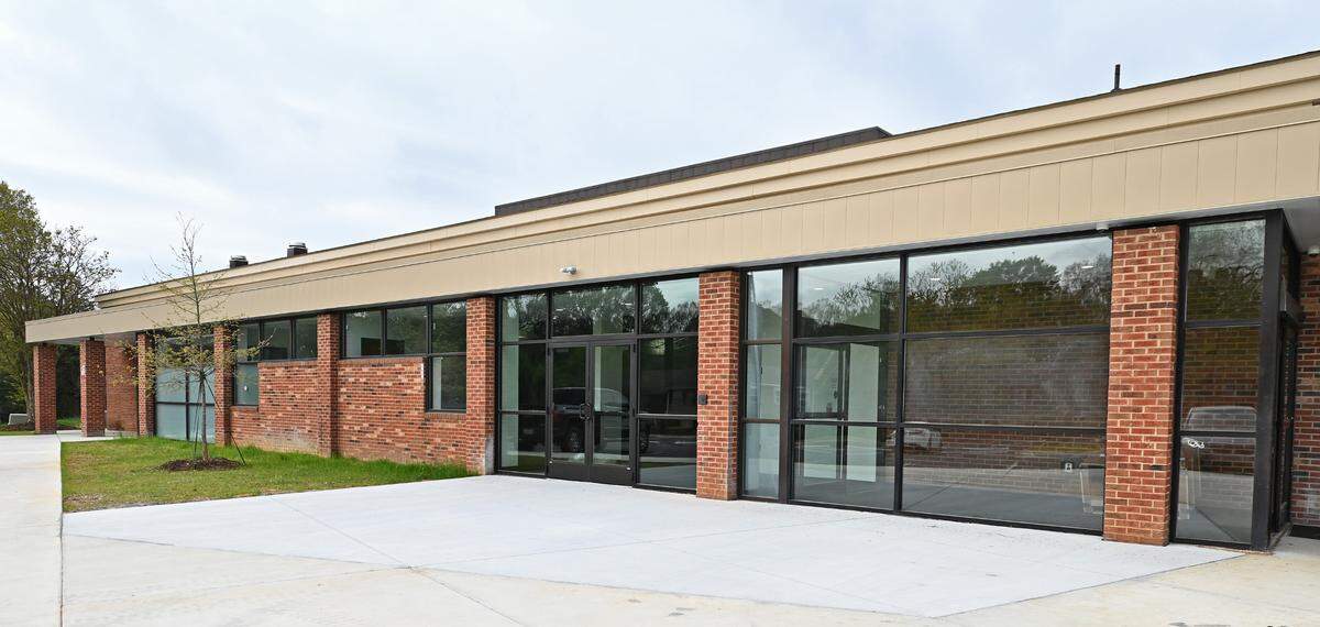 Moments of Hope Pastor David Chadwick and parishioners are moving into a new church that was formerly a Harris Teeter grocery story and climbing gym located off Providence Road at Providence Square Shopping Center. The first service will be held on April 24, 2022.