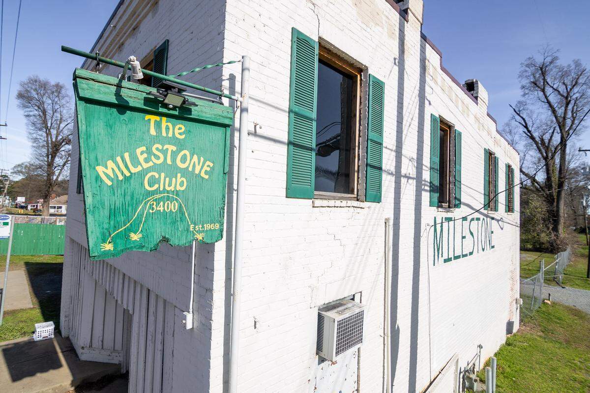 The Milestone Club has been open since 1969 in Charlotte.