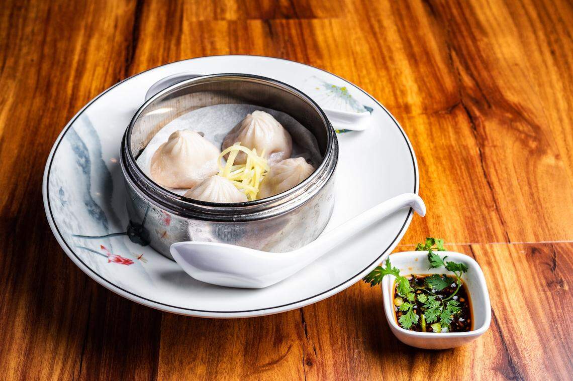 The Shanghai Soup Dumplings at YAME Asian Noodles.