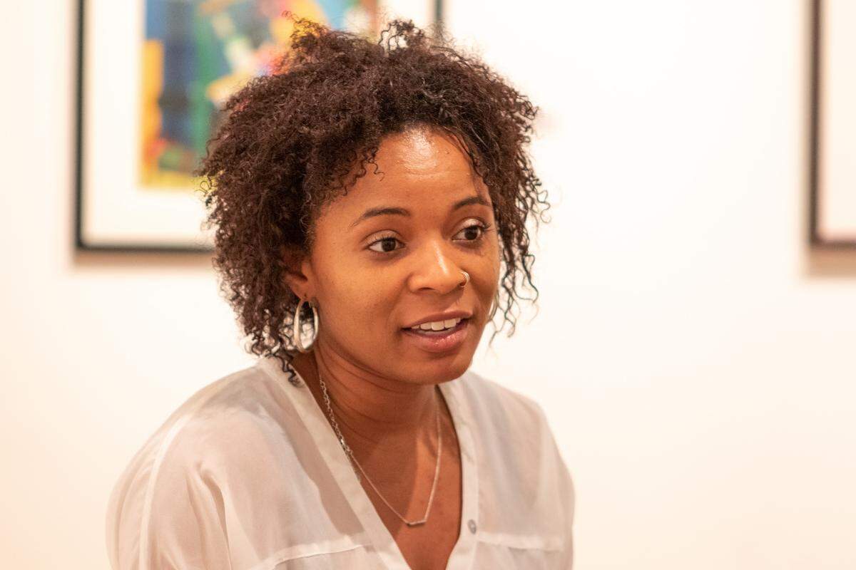 The Harvey B. Gantt Center for African American Arts + Culture is celebrating its 45th anniversary this year. Alexys Taylor, the museum’s collections exhibitions manager, helped create the “A Woman’s Work” exhibit as part of the celebration.