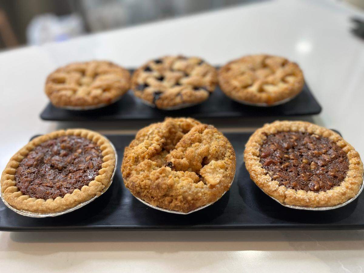 Desserts are among the selections at The Counter.