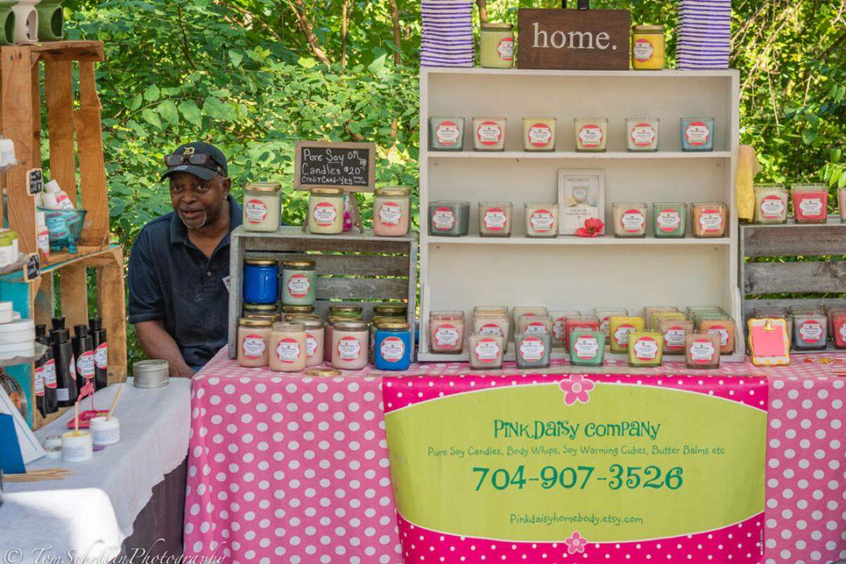 Vendors will be on hand at Festival in the Park in Charlotte.