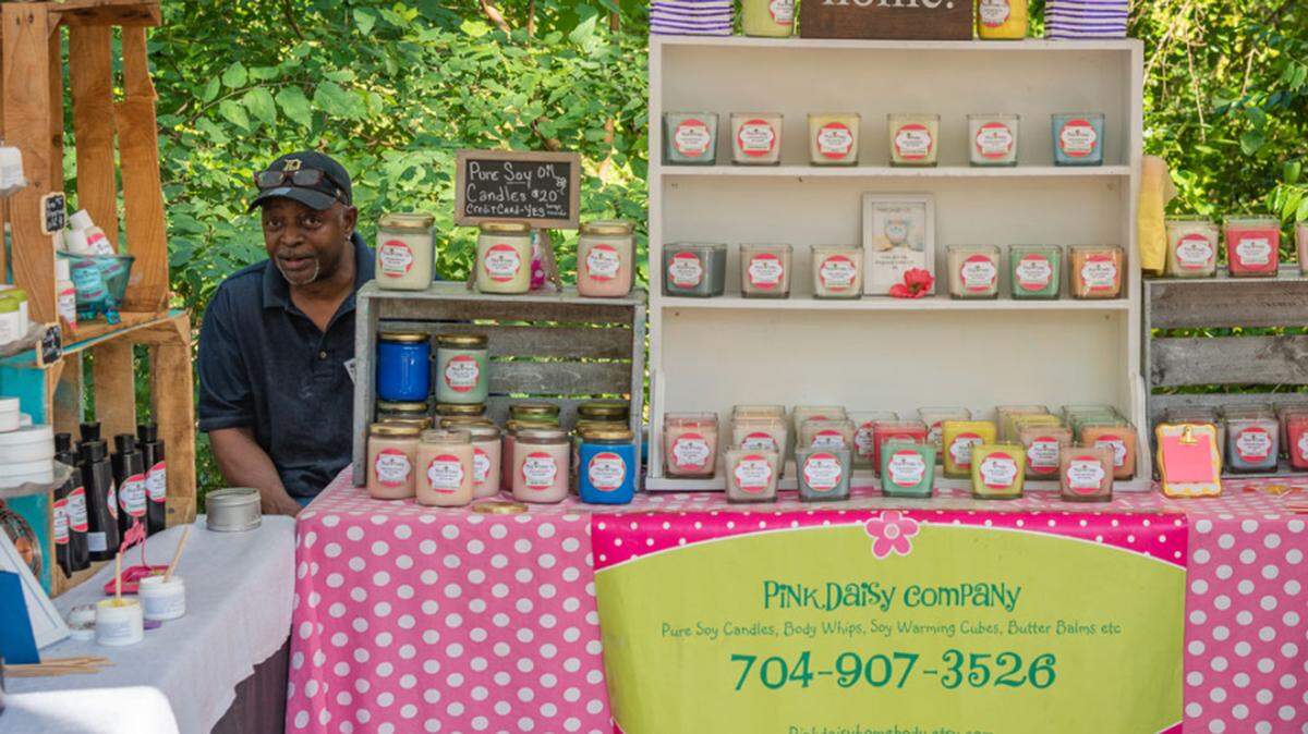 Vendors will be on hand at Festival in the Park in Charlotte.