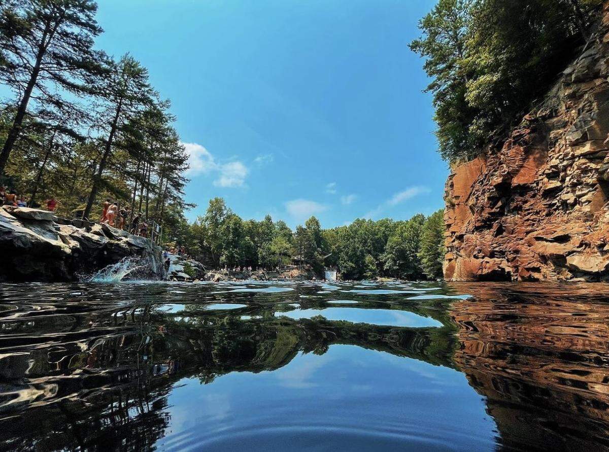 The Quarry at Carrigan Farms offers open swim.