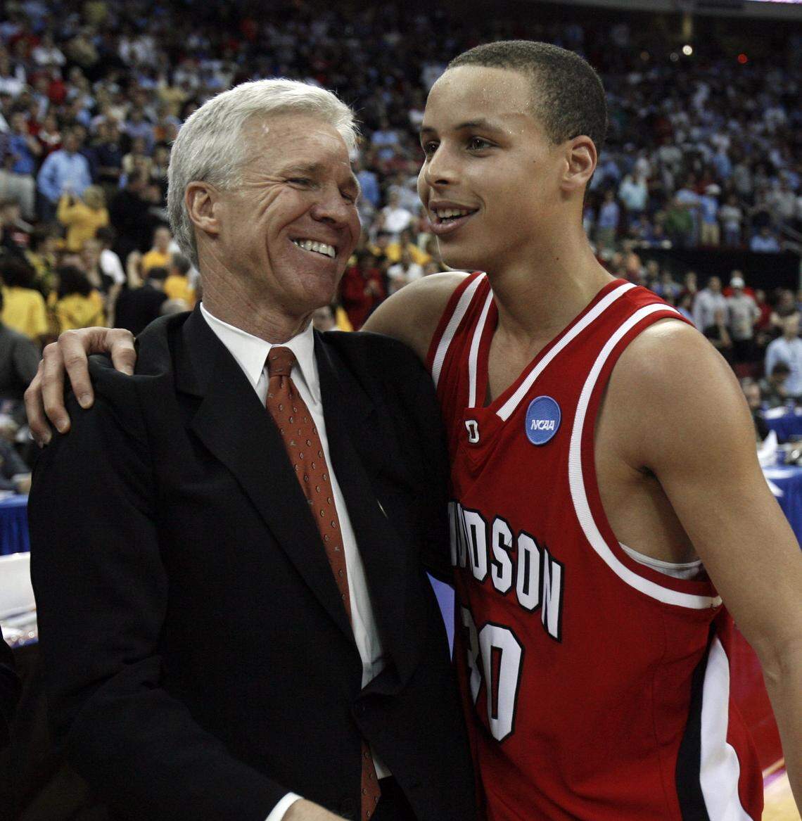 After 13 years, Davidson will retire Steph Curry's number | Charlotte ...