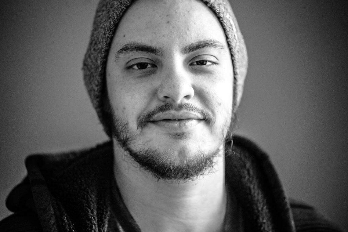 Liam Johns, 30, tried for a year to get pregnant before meeting his husband.