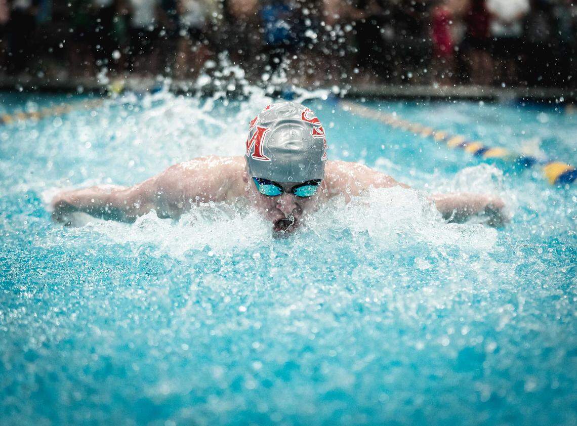 Mecklenburg Aquatic Center would host the 4A West Regional Swimming finals on Feb. 5, 2022.