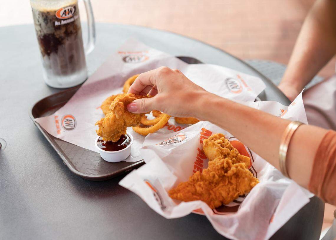 Three A&W Restaurants will open in the Charlotte area serving fresh made root beer and other menu items like chicken tenders.