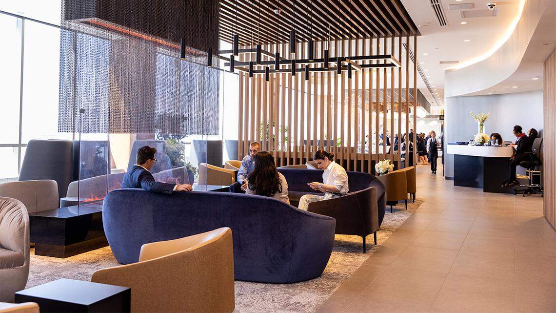 Here’s a look at a premium lounge that American Airlines said it will be bringing to Charlotte’s airport. Only a few other airports have this lounge concept.