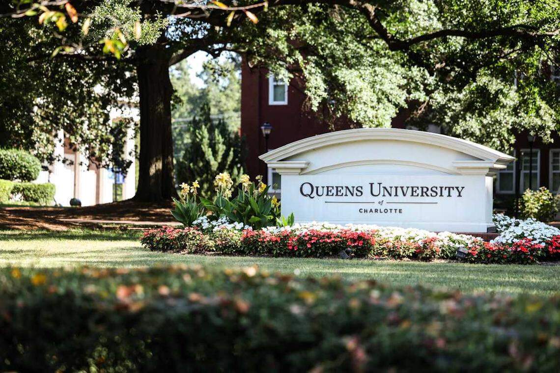 Queens University of Charlotte and Elon announced Tuesday that they intend to merge and conclude by August 2026 during a press conference in Charlotte, NC., on Tuesday, Sept 16, 2025