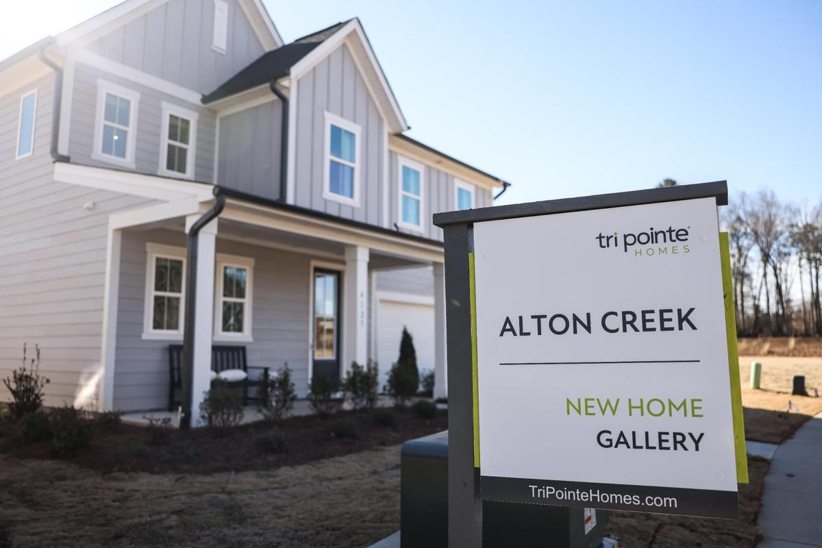 Tri Pointe homes is building homes in the Alton Creek neighborhood in Mint Hill.