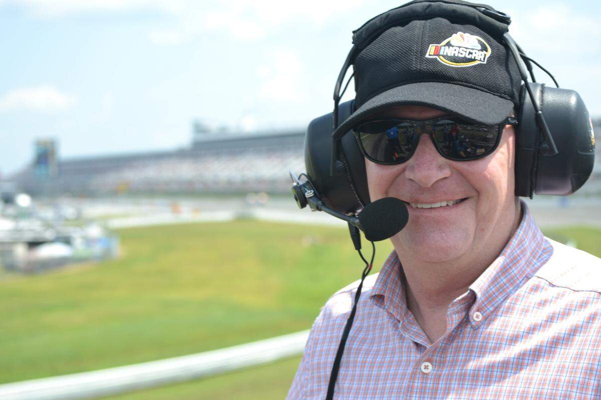 Former Cup Series driver Jeff Burton joined NBC Sports in 2015 as a NASCAR analyst. Burton, Dale Earnhardt Jr. and Mike Bagley were stationed around the turns at Pocono Raceway in 2019 calling the race for a radio-style broadcast.