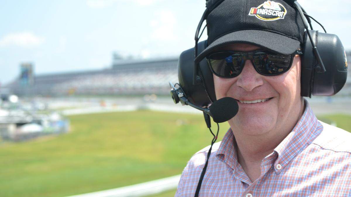 Former Cup Series driver Jeff Burton joined NBC Sports in 2015 as a NASCAR analyst. Burton, Dale Earnhardt Jr. and Mike Bagley were stationed around the turns at Pocono Raceway in 2019 calling the race for a radio-style broadcast.