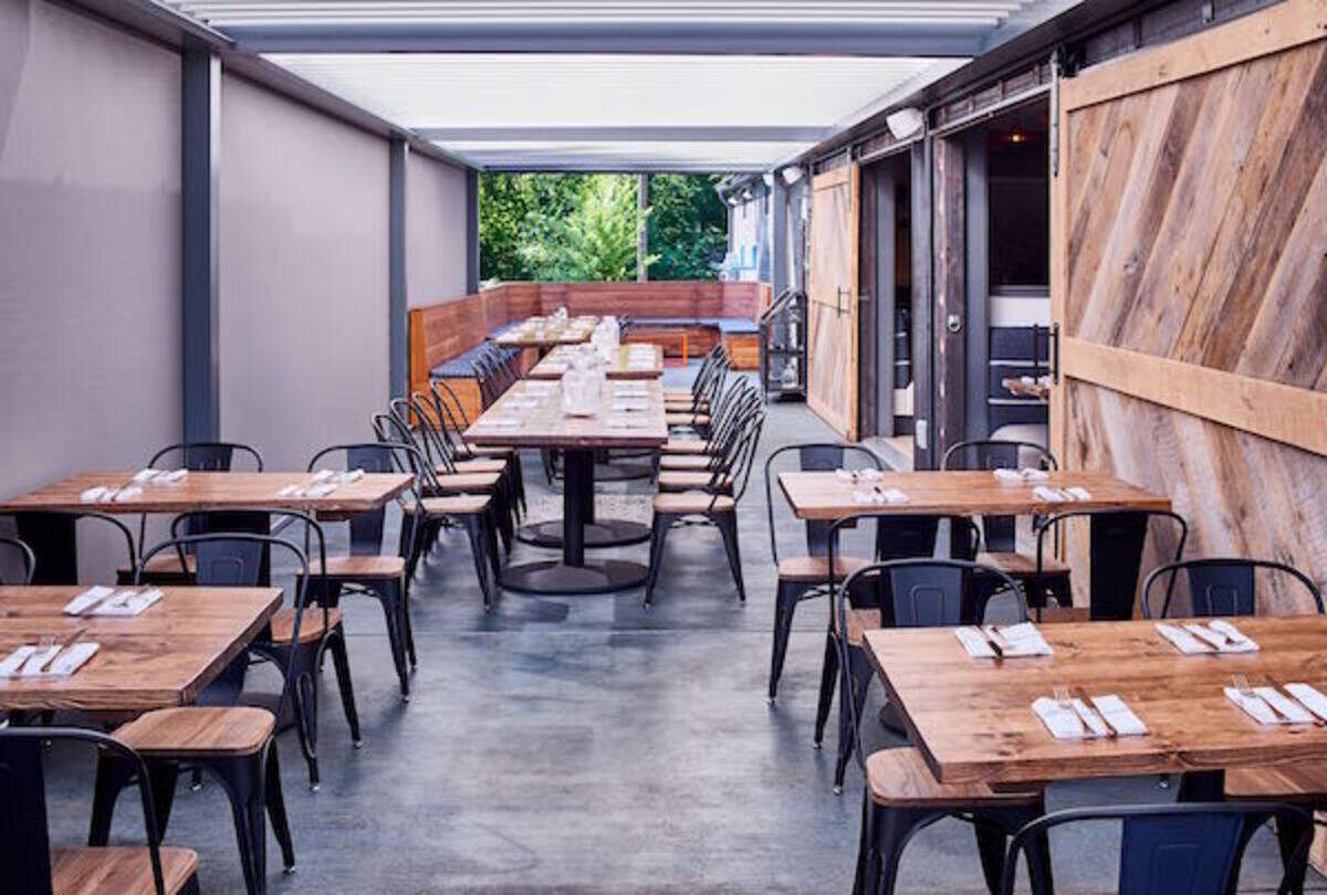 For now, guests can continue to pick up their to-go orders at Haberdish’s patio.