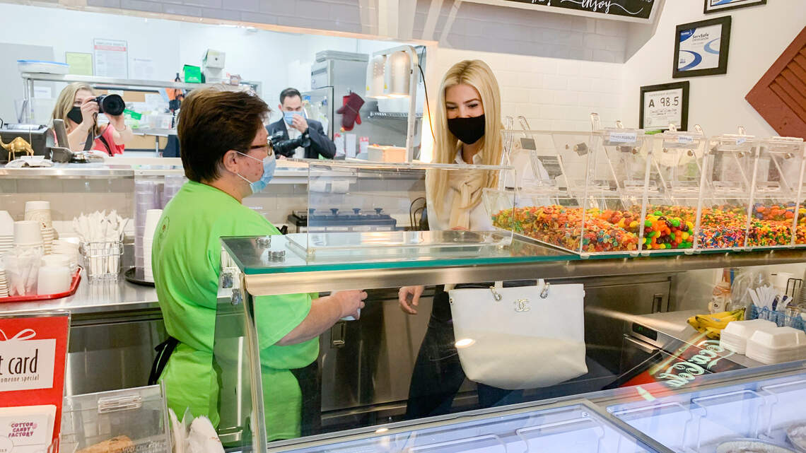 NC cafe where Ivanka Trump visited temporarily closes after president’s COVID-19 test