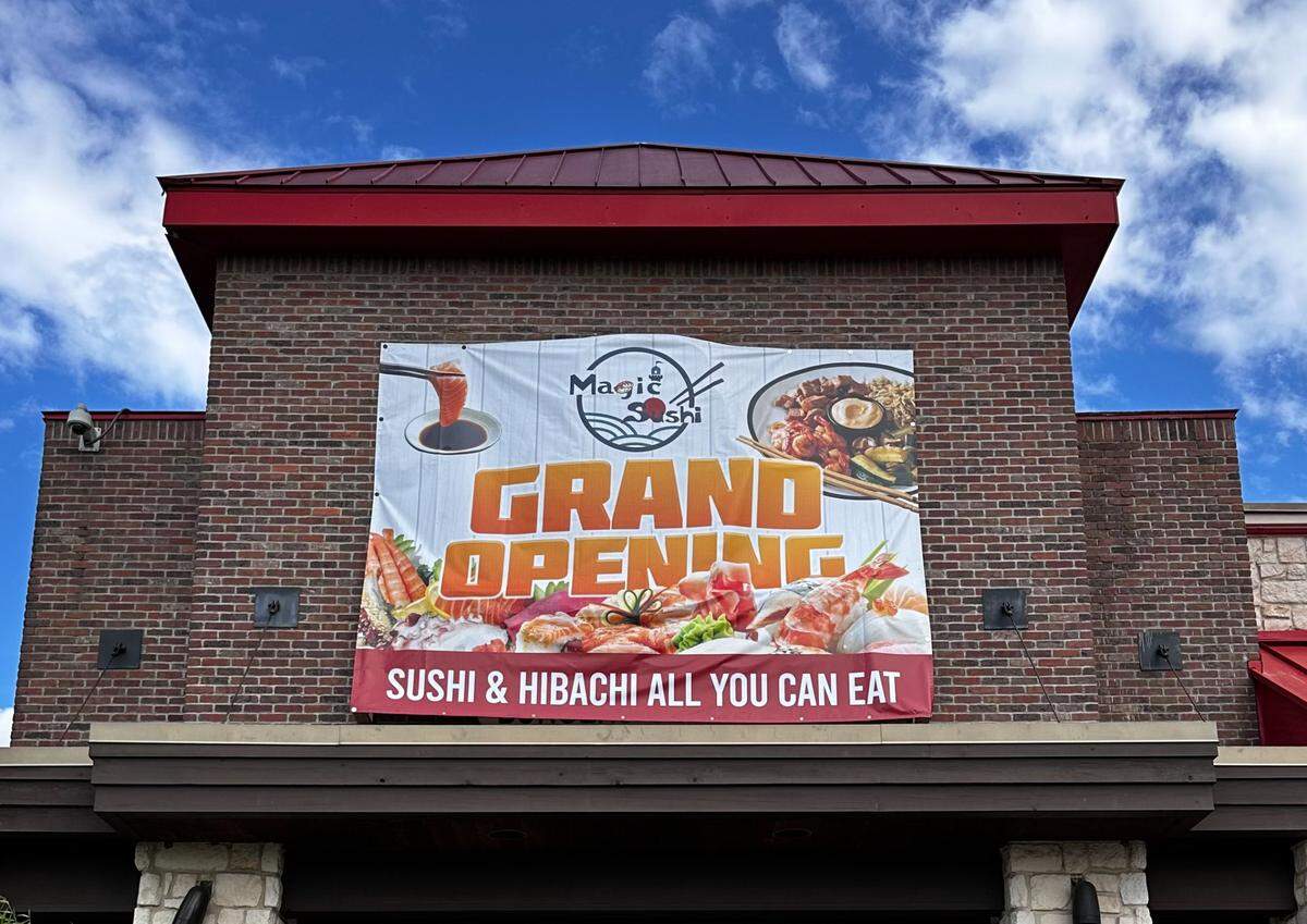 Magic Sushi is now open at 517 University Center Blvd.