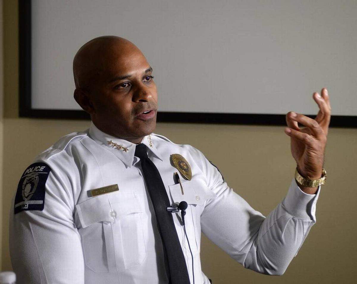 Kerr Putney, chief of the Charlotte-Mecklenburg Police Department.