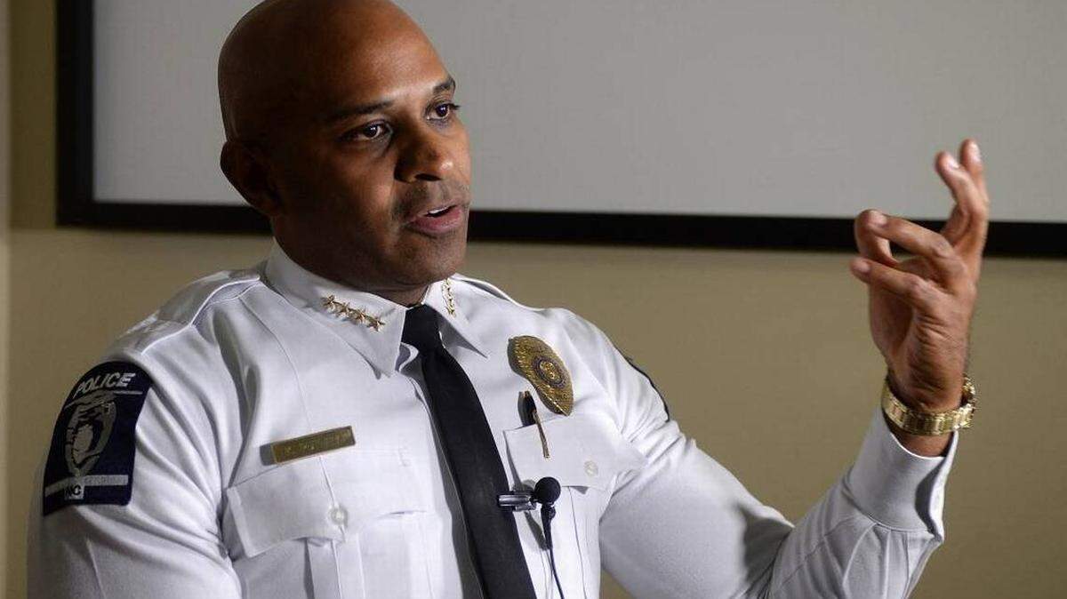Kerr Putney, chief of the Charlotte-Mecklenburg Police Department.