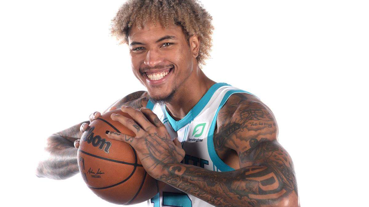 Charlotte Hornets guard Kelly Oubre on Monday, September 27, 2021 at Spectrum Center in Charlotte, NC.