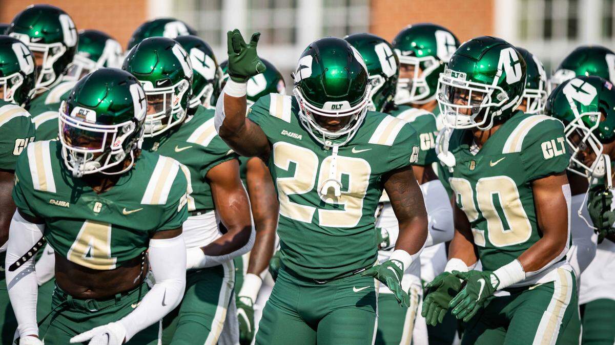 The Charlotte 49ers football team could soon be playing in the American Athletic Conference.