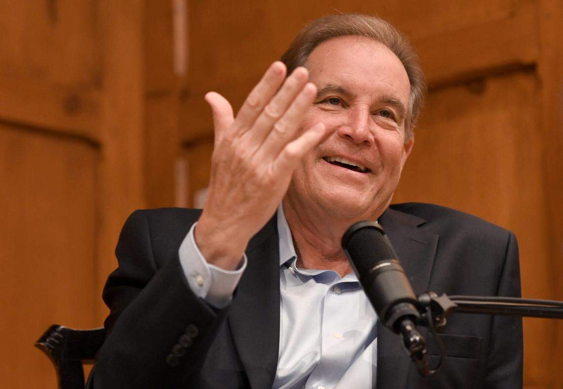 CBS sports broadcaster Jim Nantz has deep North Carolina roots. One of his grandfathers was a postmaster in Mount Holly, and the other drove a bread truck in Charlotte.