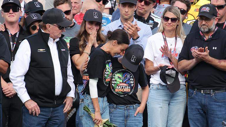 Wife of Kyle Busch shares first public message after NASCAR hero’s death