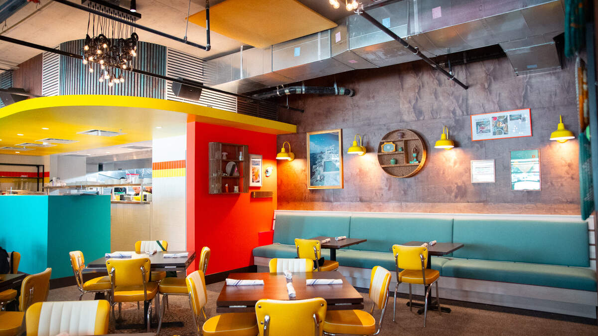 Calle Sol’s Apex Drive dining room.