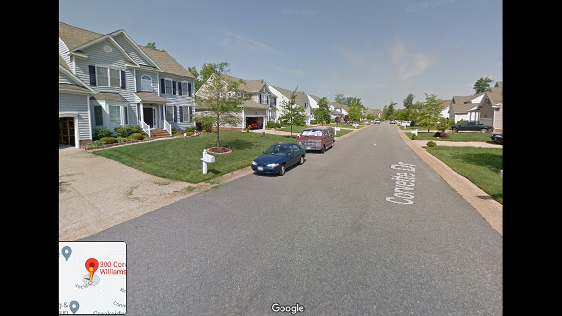 The shooting happened around 5 p.m. Monday, July 25, in the 300 block of Corvette Drive, north of Williamsburg, Virginia, according to a news release.