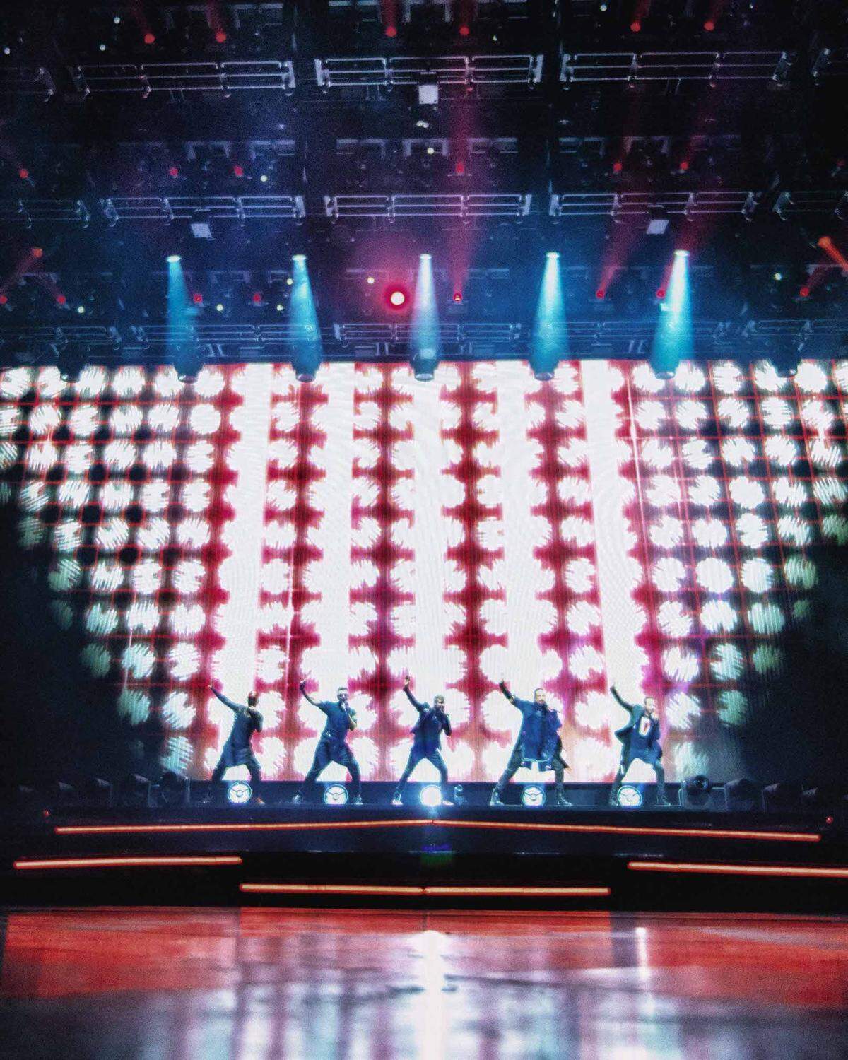 The Backstreet Boys at PNC Music Pavilion in Charlotte.
