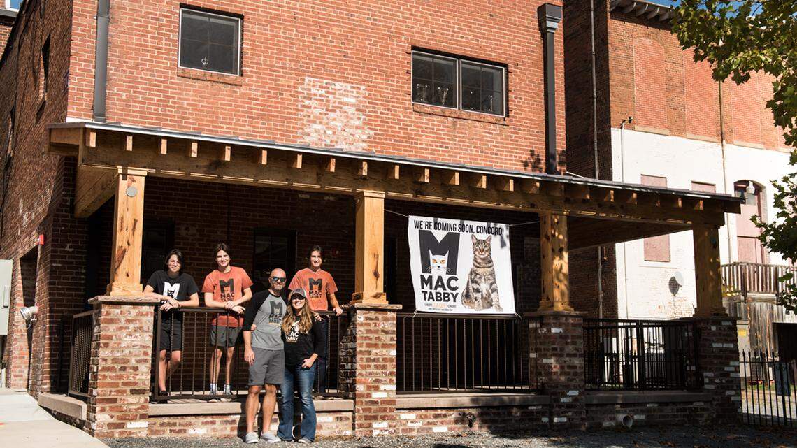 Mac Tabby Cat Cafe’s Concord location opened in 2020.