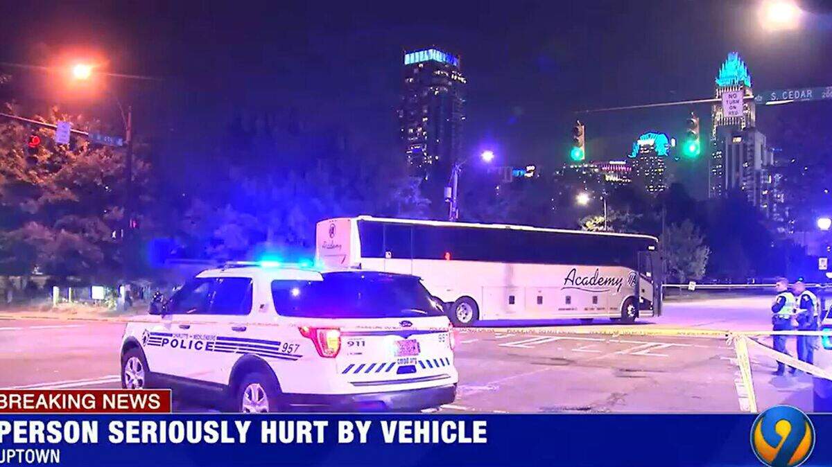 A woman was killed while crossing West 4th Street in Charlotte on Oct. 9, 2022. 