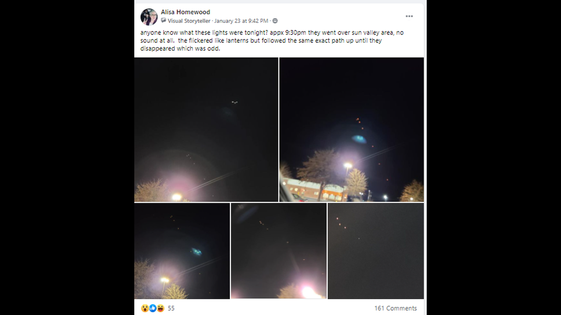 Alisa Homewood braced herself for criticism for sharing the photos, but was pleasantly surprised that others reported seeing something similar.