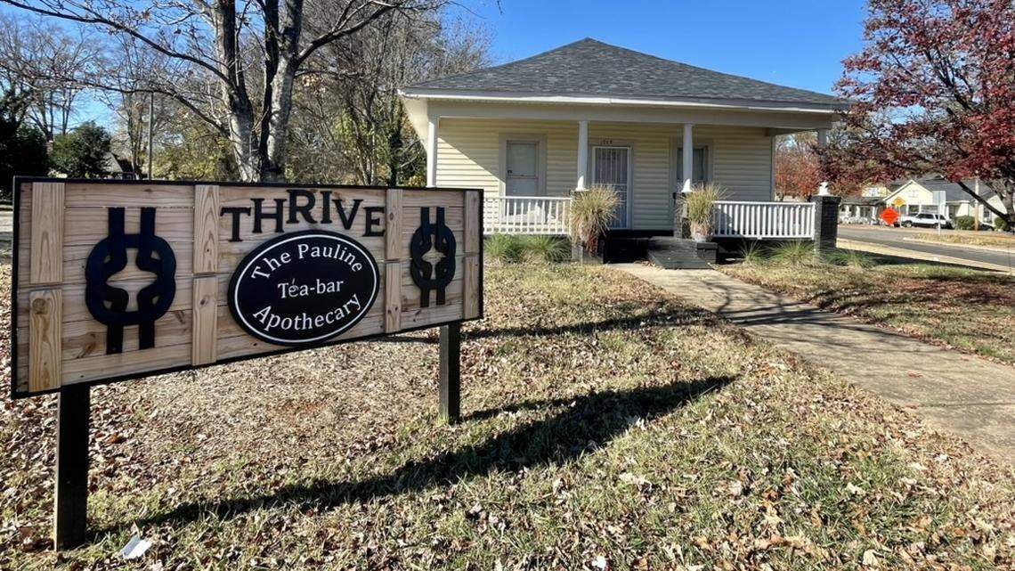 As part of Historic West End Partners’ “Thrive” revitalization, The Pauline Tea-Bar Apothecary’s second location will be in a yellow house on Beatties Ford Road in Charlotte.