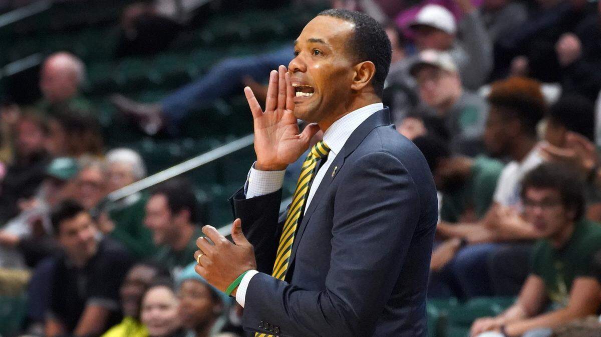 Coach Ron Sanchez has led the Charlotte 49ers to a program record 13 victories at Halton Arena this season.