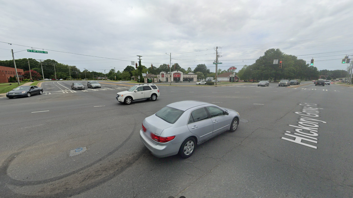 Charlotte-Mecklenburg Police suspect speed, impairment in east Charlotte motorcycle crash that killed 2, injured 2 others. near the intersection of Hickory Grove Road and W.T. Harris Boulevard.