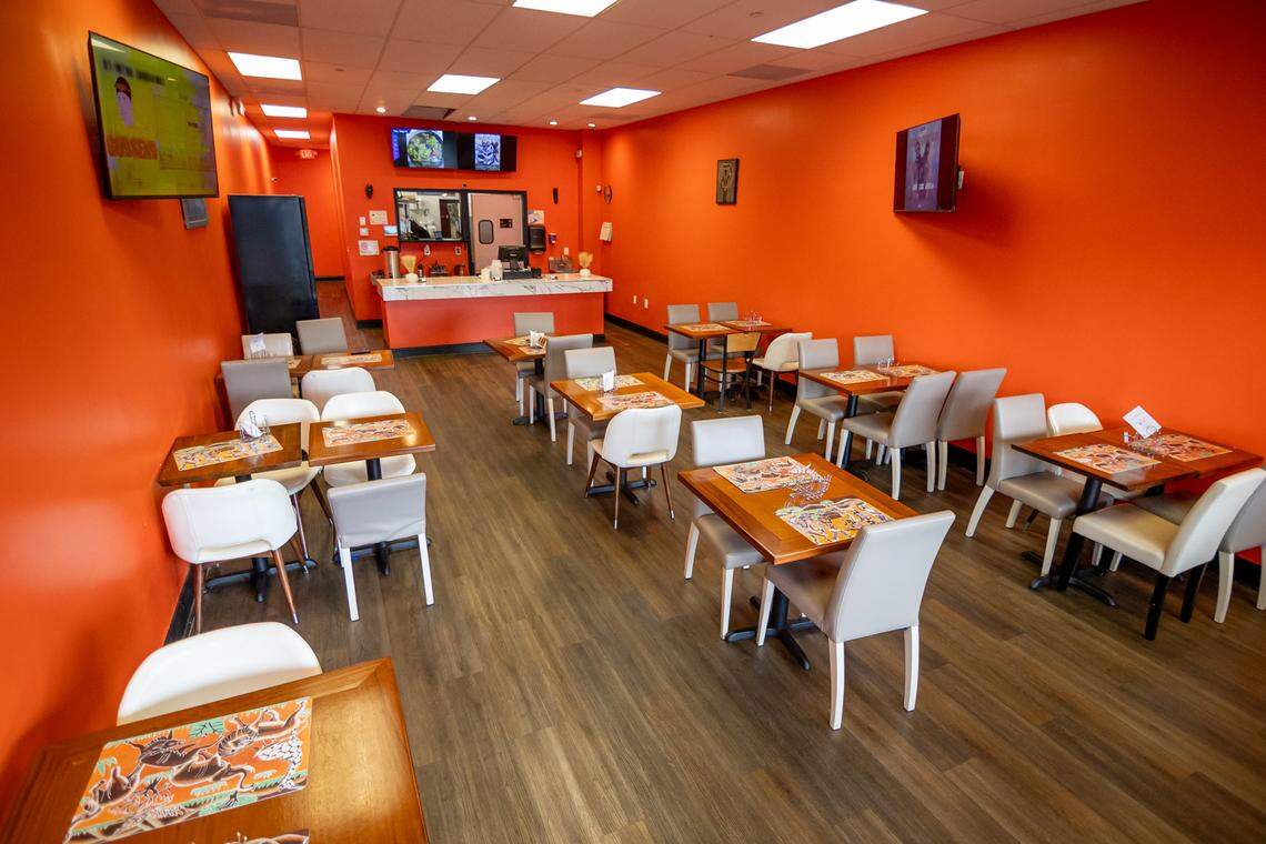 Tima’s dining room.