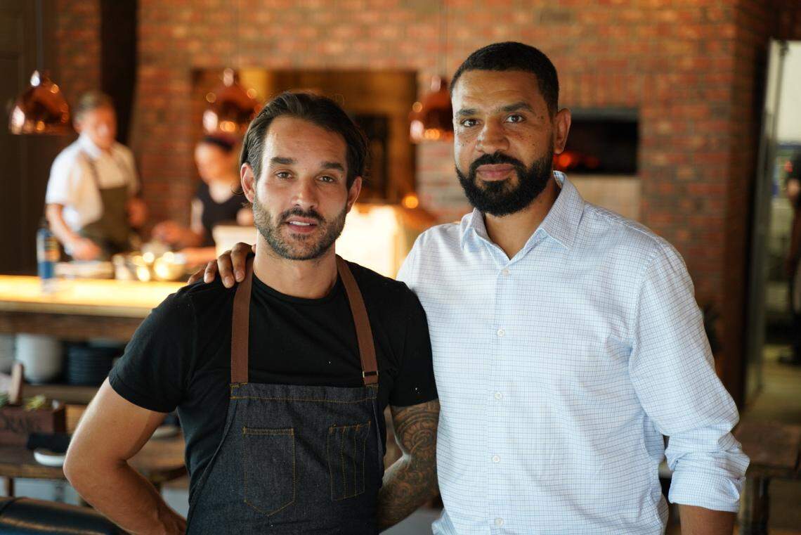 VANA’s managing partner Jayson Whitesides and chef Michael Noll.