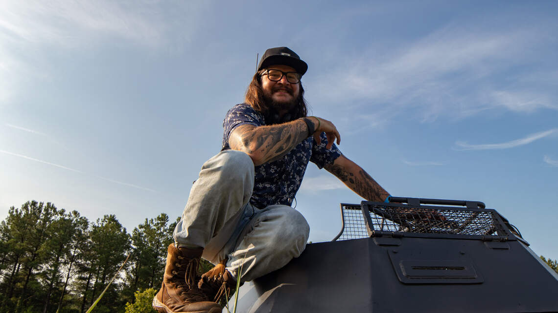 How did a UNC Charlotte grad go from bartending to making a movie with recognizable actors?