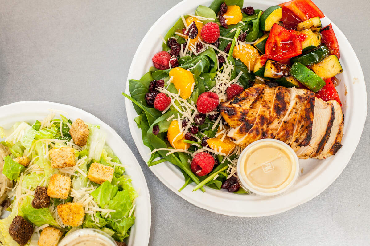 Although catering is its primary focus, the Brown Bag restaurant is open for lunch on weekdays.