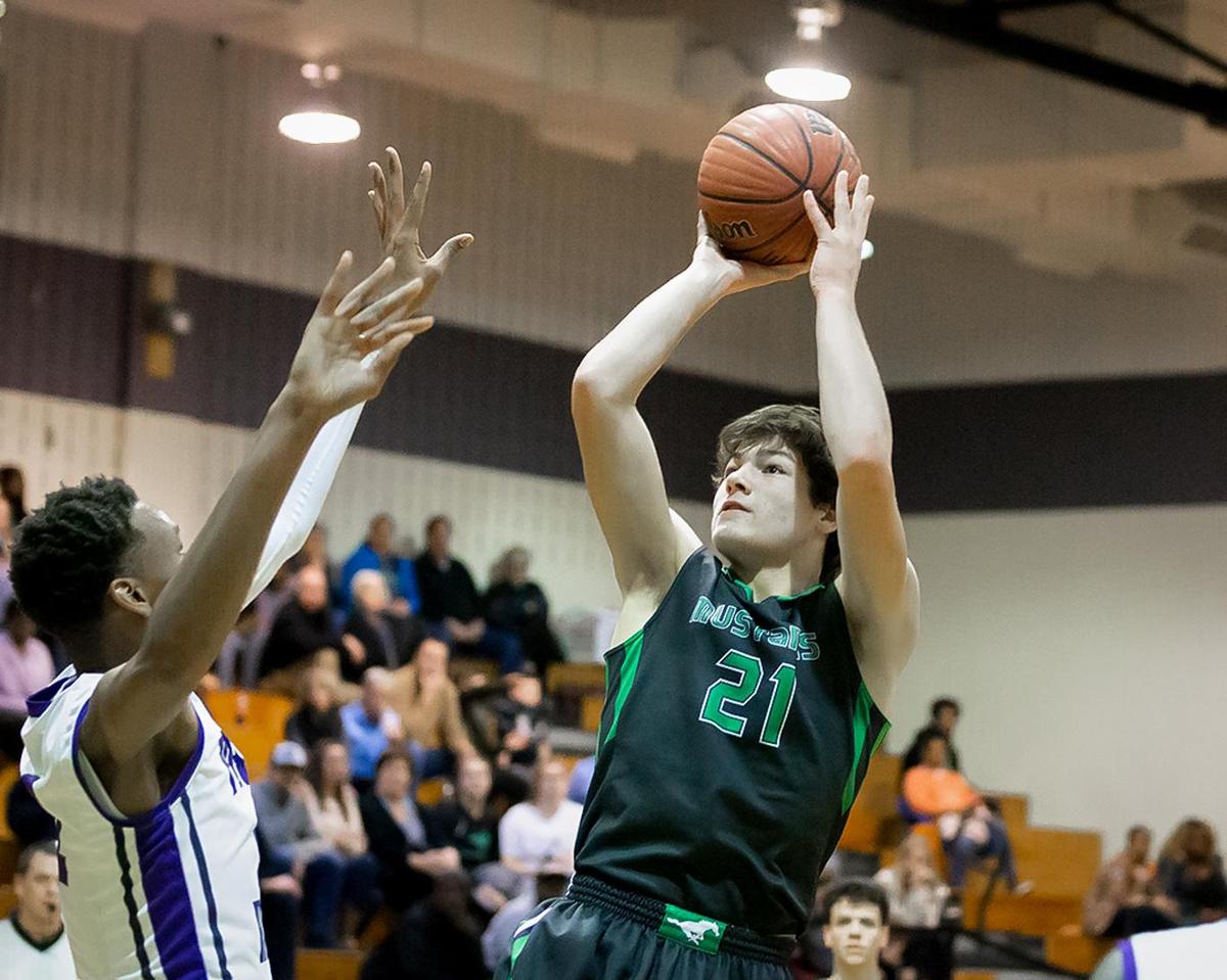 Myers Park sophomore Drake Maye, the Mustangs football star, had a huge fourth quarter to lead Myers Park to a come-from-behind upset win at Porter Ridge.