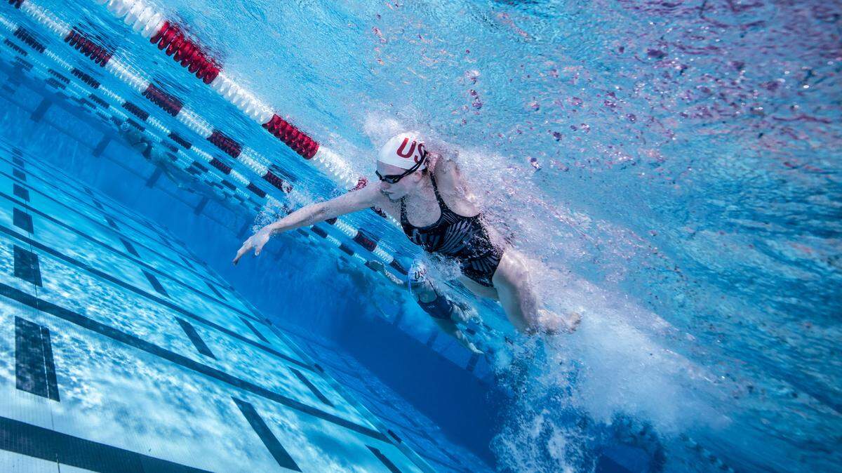 Hough High grad Erika Brown swam in an Olympic final Saturday. Here’s how she did