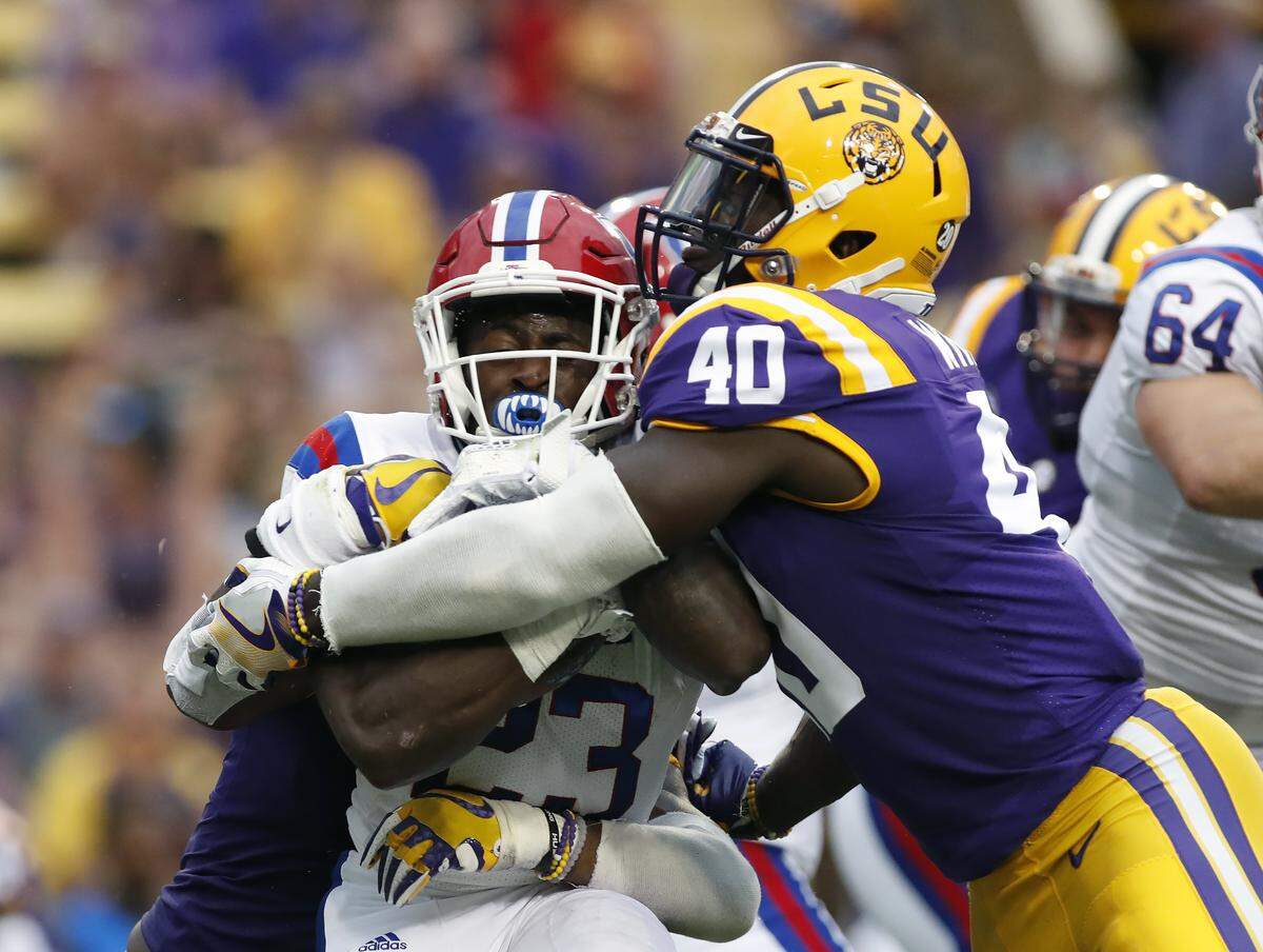 The Tampa Bay Buccaneers will make first-round pick Devin White, a linebacker out of LSU, the centerpiece of a rebuilt defense.