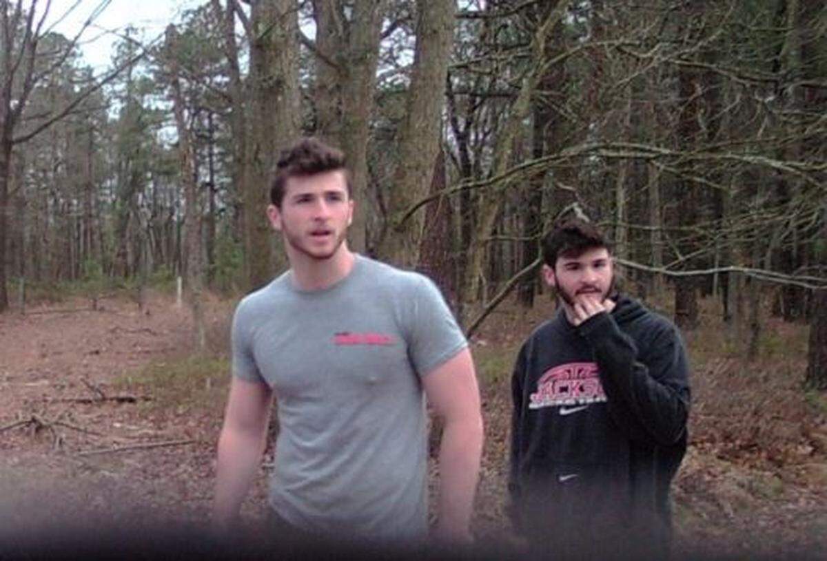 On April 14, two males who were seen on security cameras climbing over a fence into the Six Flags Great Adventure in New Jersey, say Jackson Police. They could have come into contact with animals.